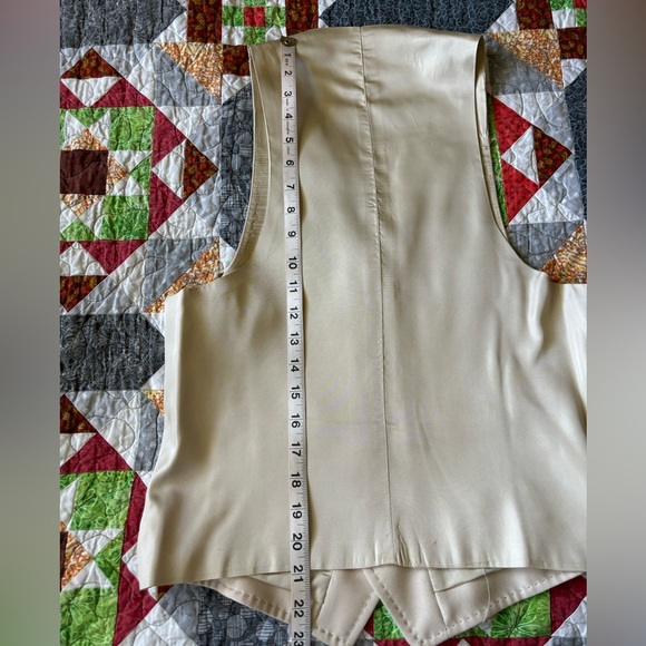 Vtg 1970s Johnny Carson 3 Piece Leisure Suit Tailored For Fine Bros.-Matison Co - Picture 12 of 16